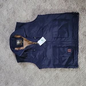 Mens Fleece Lined Vest